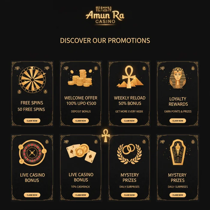 Amun Ra Casino Casino Bonus